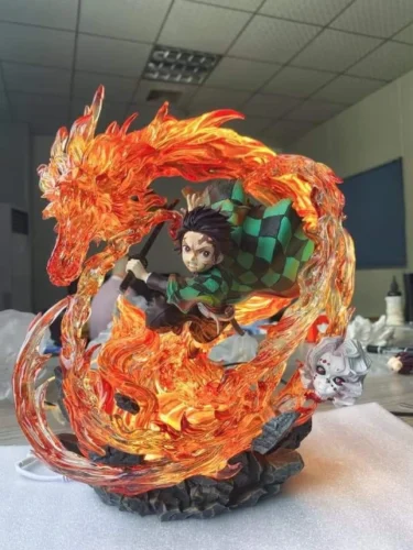 *LED* Fantasy x JianKe Studio Tanjiro Kamado | 1:6 Resin Statue | Demon Slayer photo review