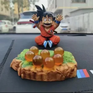 Kid Goku With Dragon Balls | DBZ photo review