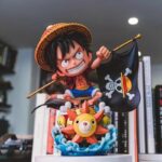 *BIG* Luffy Action Figure On Sunny Ship | One piece